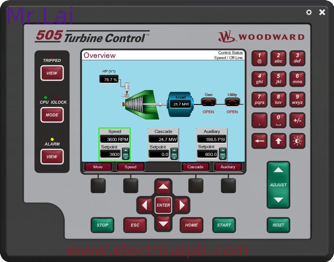 Woodward ship parts module debugger controller actuator generator set Woodward ship parts module debugger controller actuator generator set